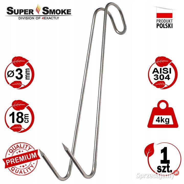 Hak Wędzarniczy Super Smoke do tusz ryb sprzedam