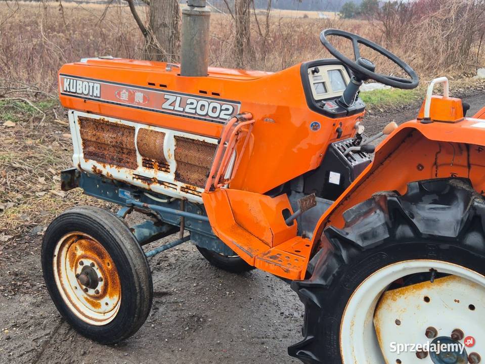 Traktorek traktor KUBOTA ZL2002S 20 24 Napęd 2x4
