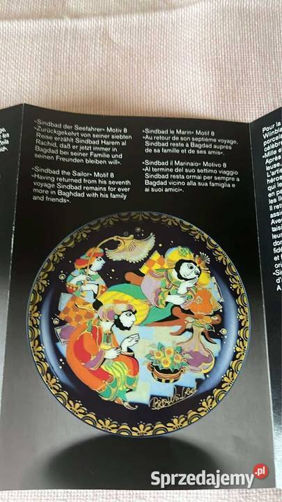 Talerzyk Rosenthal Kolekcjonerski Z serii