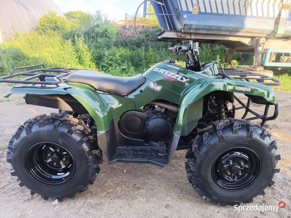 yamaha grizzly 350 4x4 nowe opony transport