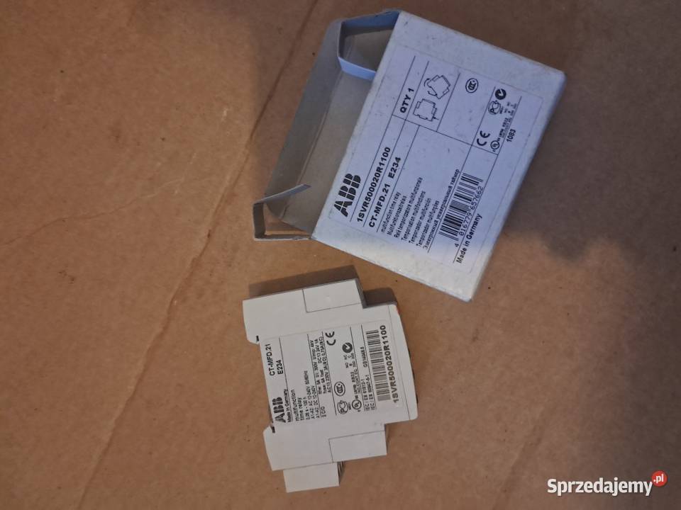 Przekażnik czasowy ABB Kąty Wrocławskie sprzedam