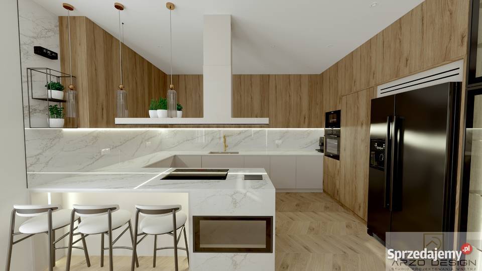 PROJEKT WIZUALIZACJA 3D ŁAZIENKI KUCHNI SALONU Warszawa