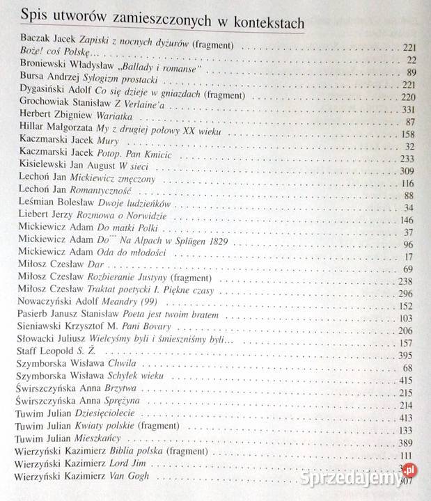 Barwy epok 2 Kultura i literatura W Bobiński A Pozostałe