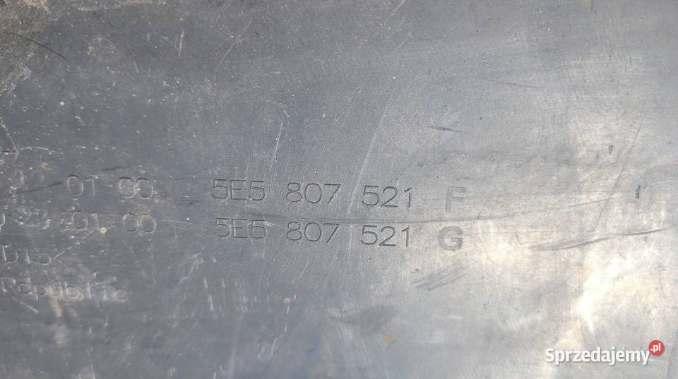SKODA OCTAVIA III 3 SEDAN SPOILER DOKŁADKA osobowe Ruda Śląska sprzedam
