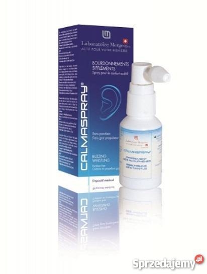 Calmaspray szumy uszne higiena ucha Warszawa