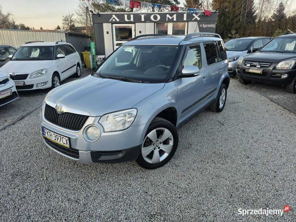 koda Yeti SPRZEDANY Nowy Rozrząd 4x4 Hak 20D 1 czujnik parkowania dolnośląskie Świdnica