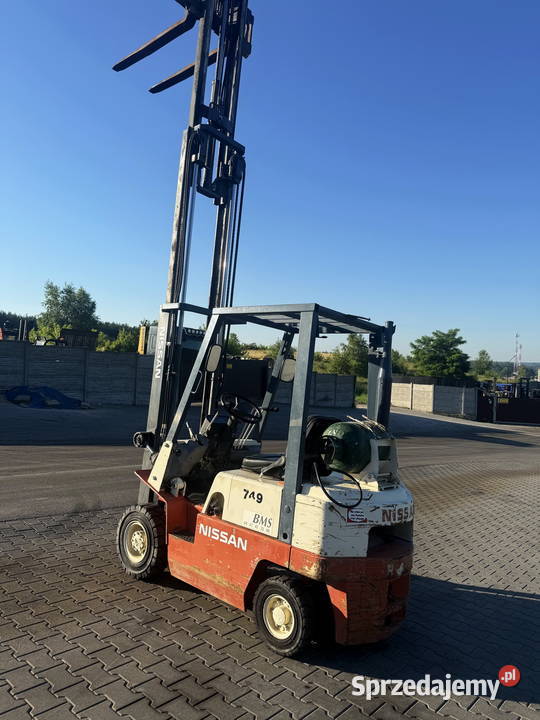 wózek widłowy NISSAN FG18 LPG 1800 Triplex 475m