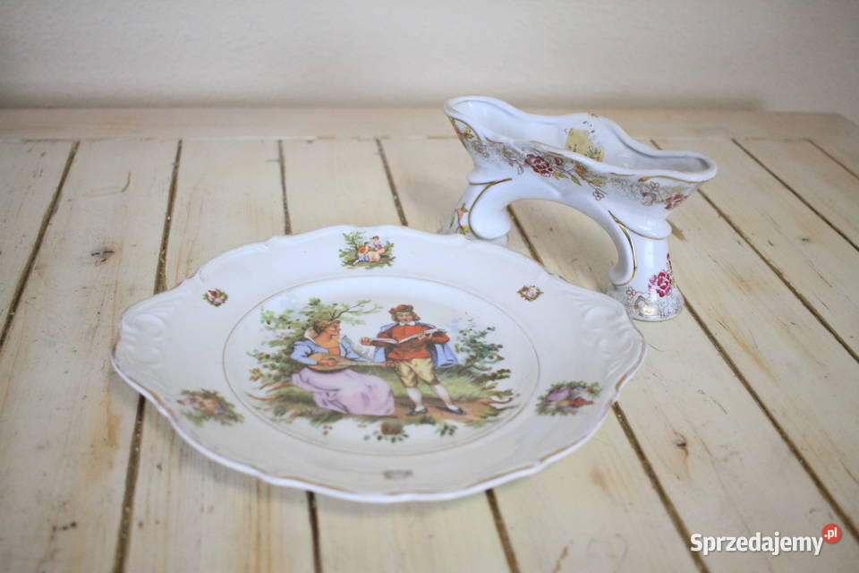 Taca dekoracyjna Porcelana Wałbrzyska Rococo inny kolor Pszczyna sprzedam