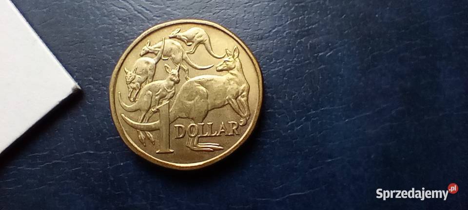 Stare monety 1 dolar 1984 Australia podkarpackie Lesko