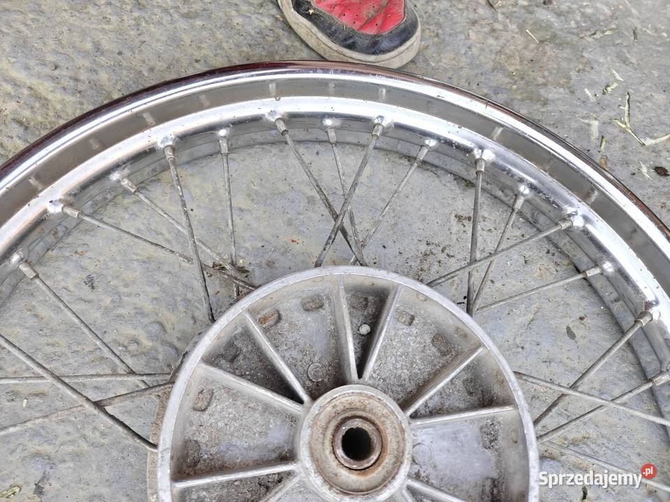 Piękne koło felga do CZ 350 Jawa deluxe 18 nie Zamość