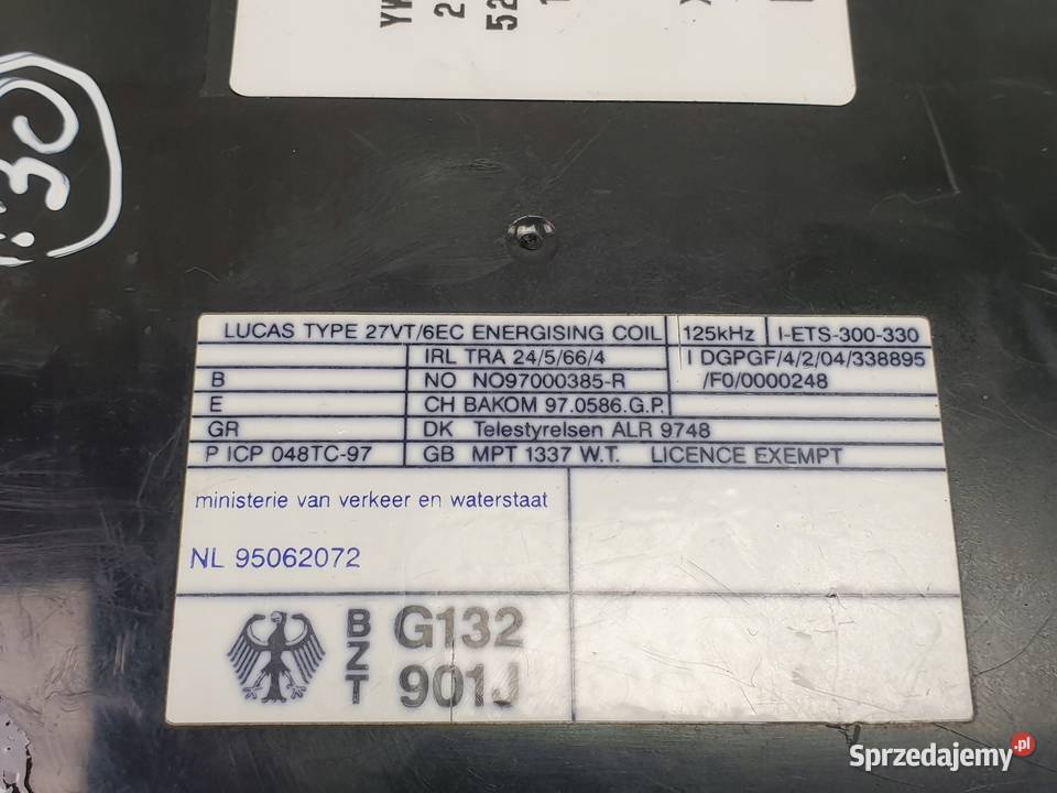 Land Rover Freelander 18 16V MODUŁ BSI 52010565A