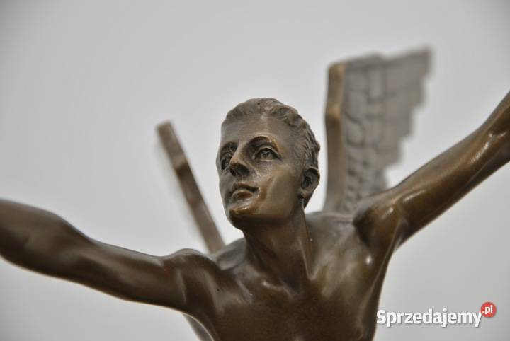 Figura z Brązu Styl Prezent The Aviator Rzeźba Kraków sprzedam
