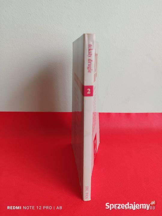 Teksty Drugie 2 32 1995 Literatura i historia Katowice