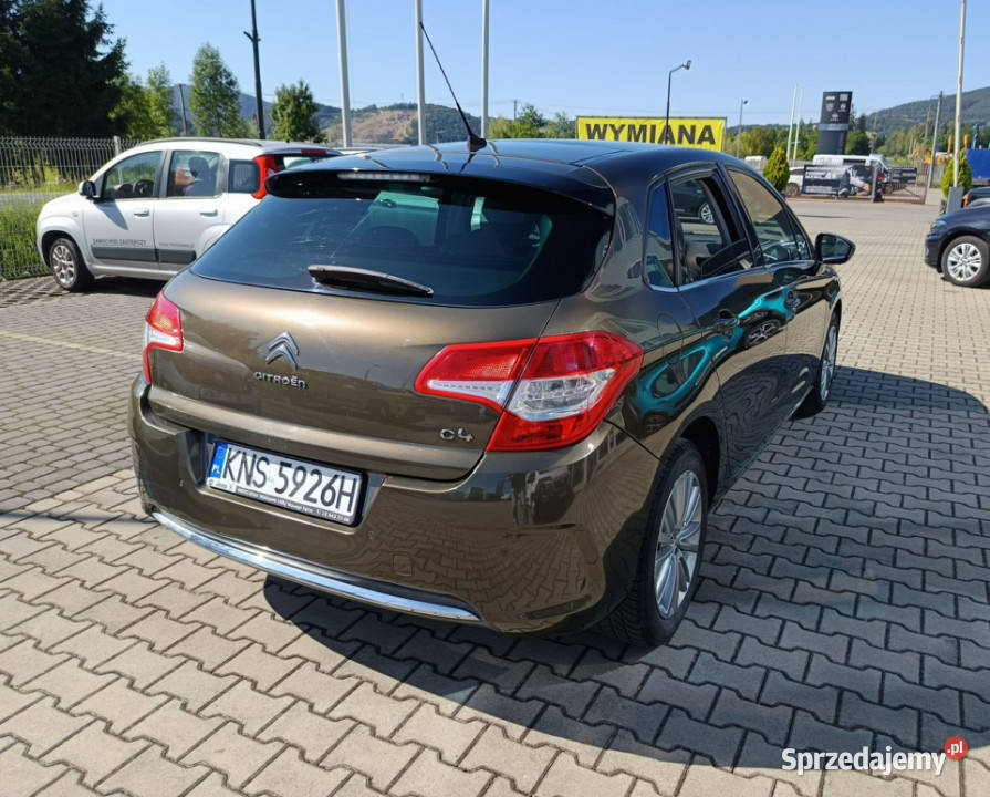 Citroen C4 16 benzyna 156 serwis ASO wyposażenie Nowy Sącz