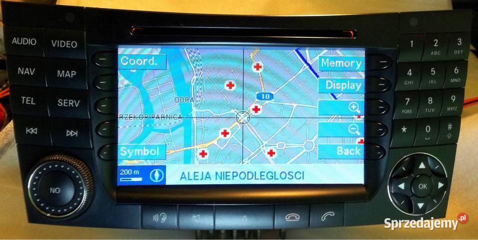 RADIO NAWIGACJA MERCEDES COMAND NTG1 Konin