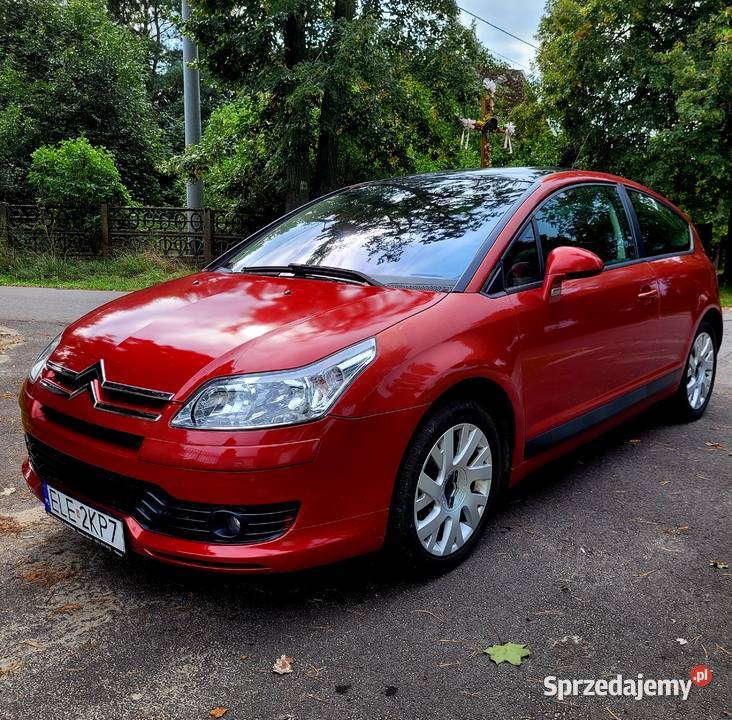 Citroen C4 VTR Coupe 20 136PANORAMANiski C4 Citroën Łódź