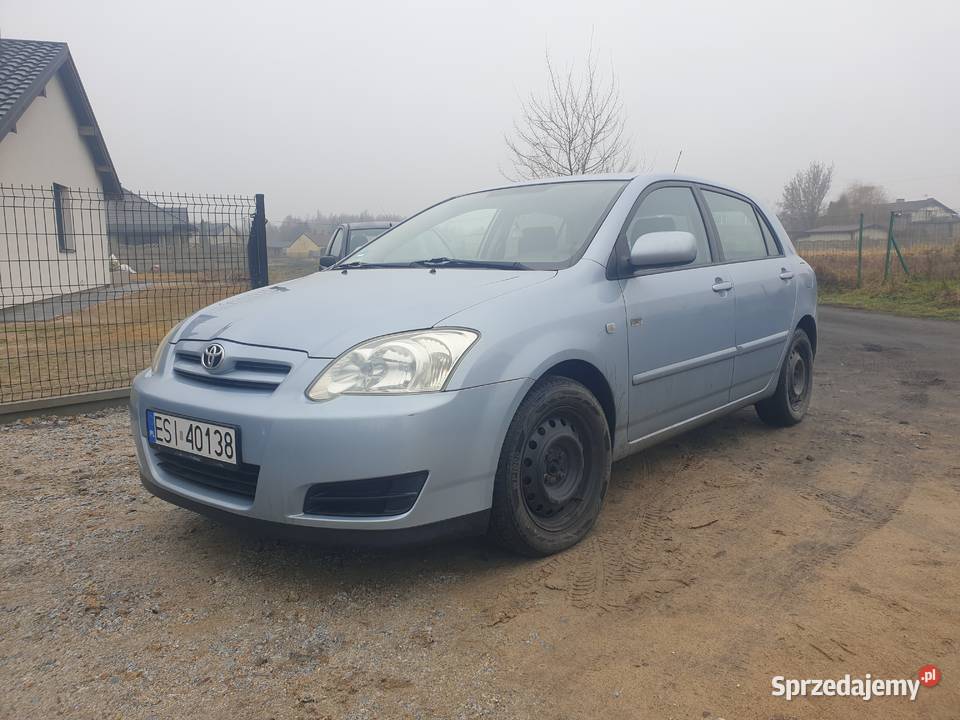 Toyota corolla 14 gaz 2007 144 1400cm3 łódzkie Sieradz