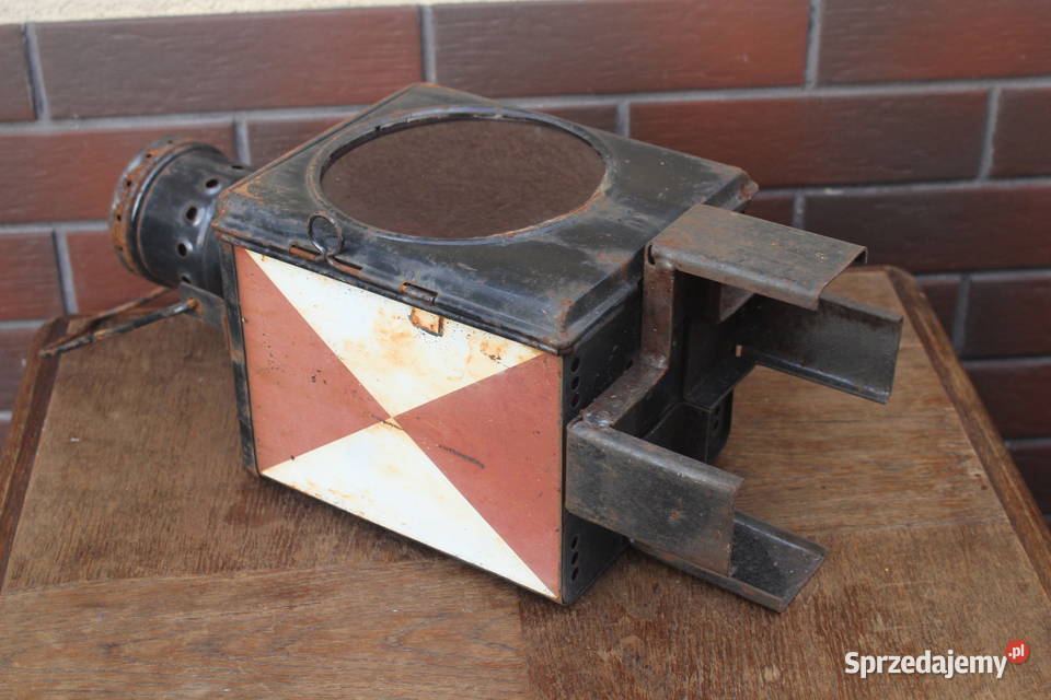 stara lampa kolejowa