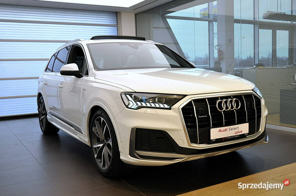 Audi Q7 50TDI Quattro Sline Virtual wspomaganie kierownicy Kielce