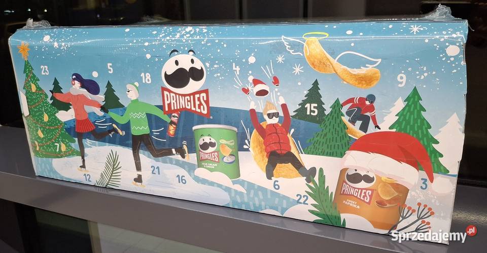 Kalendarz adwentowy z chipsami Pringles dolnośląskie