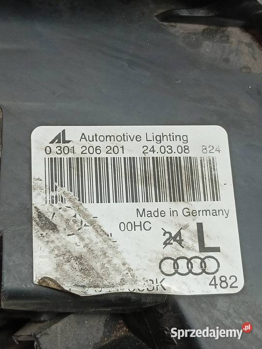 LAMPA PRZÓD LEWA EU 0301206201 Audi A3 II