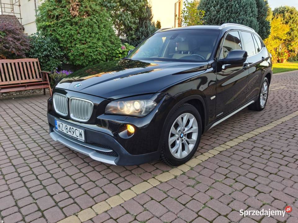 Zadbane BMW X1 XDRIVE 23D 204 łopatki jasne 204KM Leszno