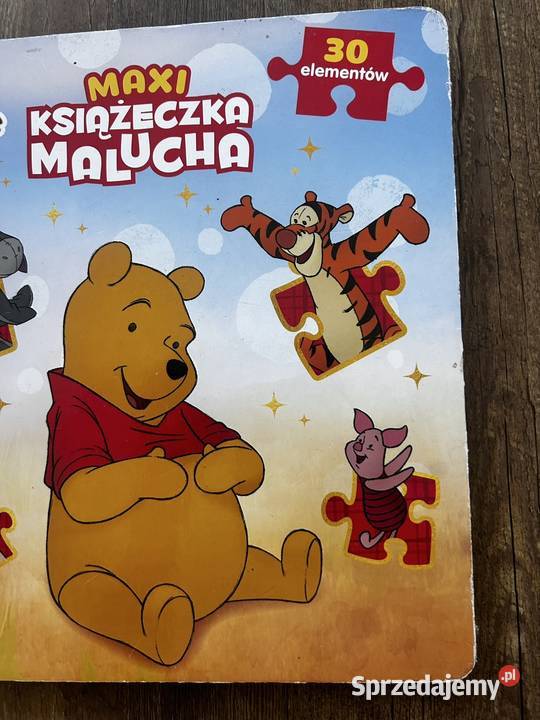 Kubuś i przyjaciele książeczka z puzzlami twarda Wyszków