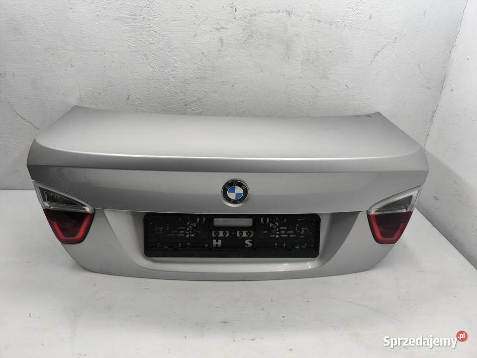 KLAPA TYŁ BMW E90 TITANSILBER