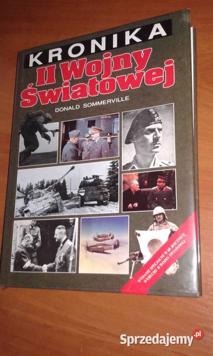 Kronika II wojny światowej Donald Sommerville mazowieckie Warszawa