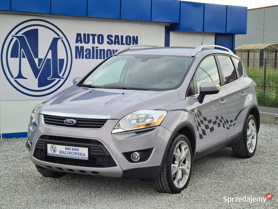 Ford Kuga Navi 2xPDC Półskóry Grzane FoteleSzyba podgrzewane fotele wielkopolskie Wągrowiec