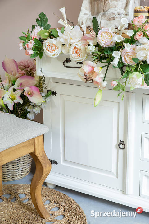 Rustykalna komoda drewniana woskowana COM 19 Maków Podhalański