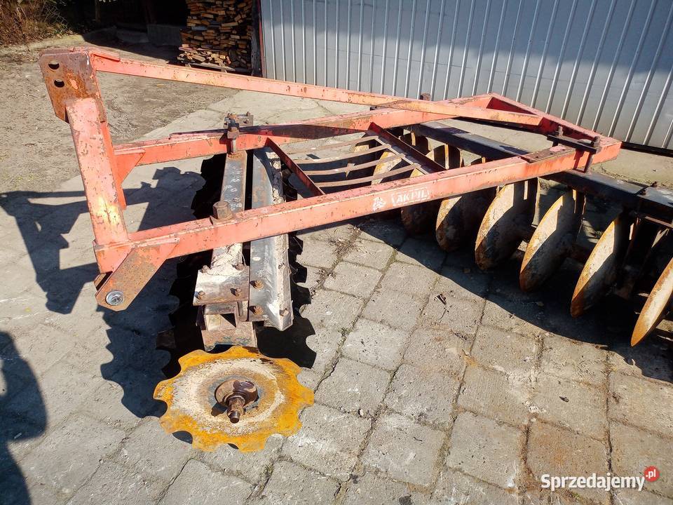 Brona talerzowa 2x8 nieuszkodzony Żelechów