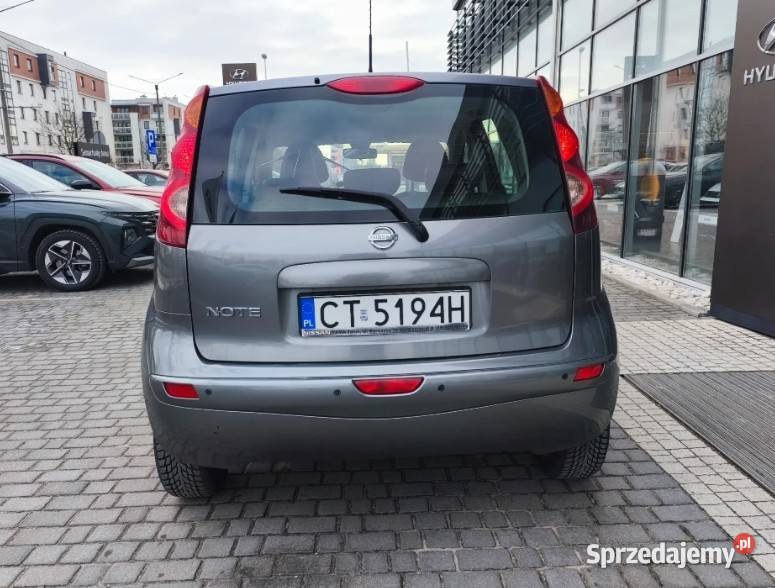 Nissan Note 2012 16 1szy właściciel Toruń