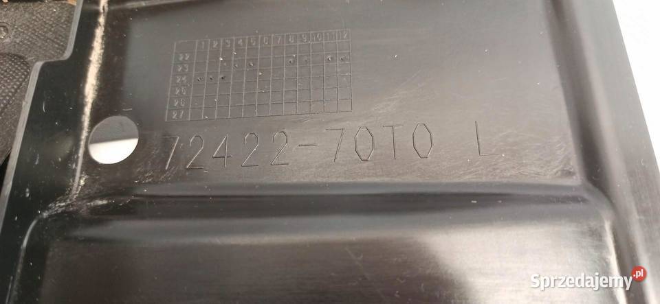 SUZUKI SWIFT VII MK9 OSŁONA PODWOZIA LEWY TYŁ Podszybia