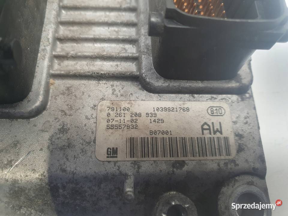 Opel Corsa D 10 12V STEROWNIK SILNIKA komputer lubelskie Janów