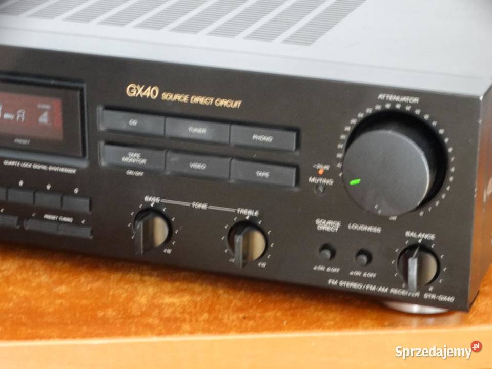 Amplituner Sony STRGX40 mocny i sprawny WYSYŁKA Jasło sprzedam