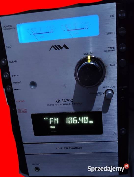 sprzedam wieżę z kolumnami ma auxa Sosnowiec