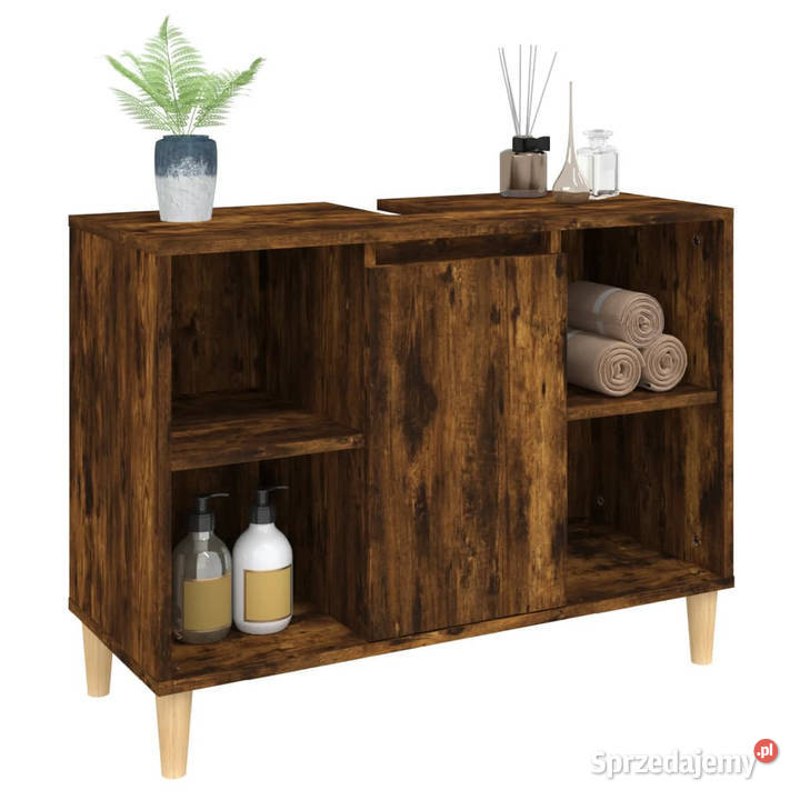 Szafka pod umywalkę przydymiony dąb 80x33x60 Warszawa sprzedam