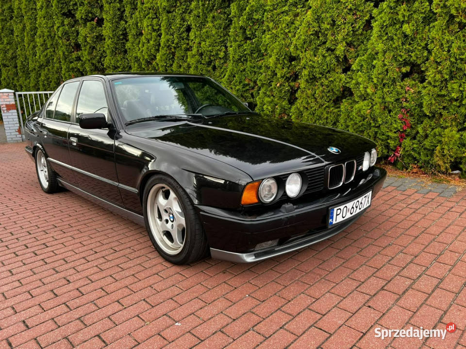 BMW M5 E34 M5 Zarejestrowana II E34 19891995 M5 Baranowo sprzedam