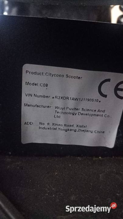 Hulajnoga elektryczna mała Chojnów sprzedam