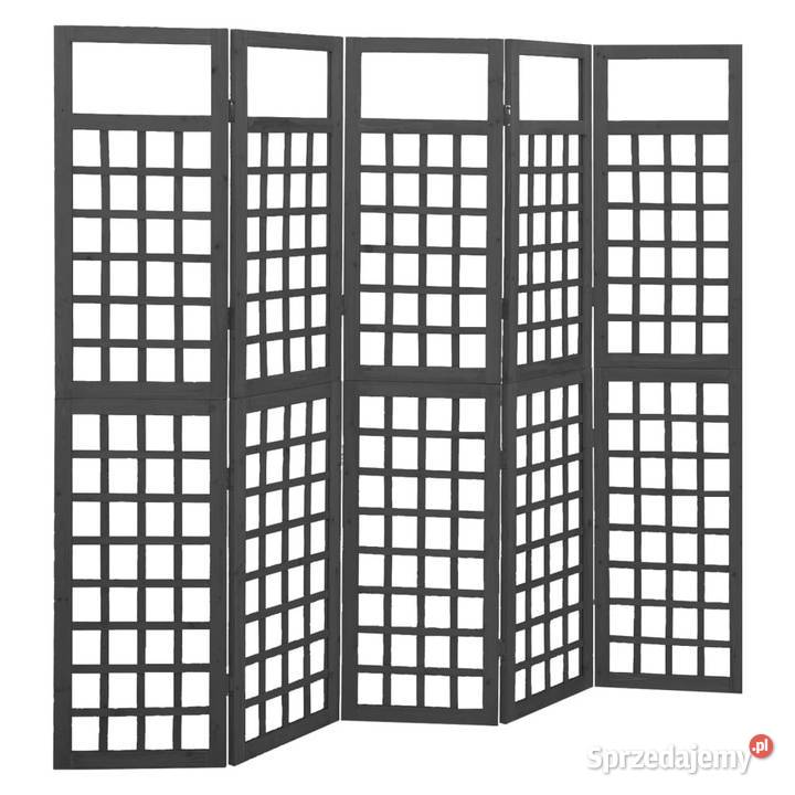 Parawan pokojowy 5panelowytrejaż drewno jodłowe Warszawa