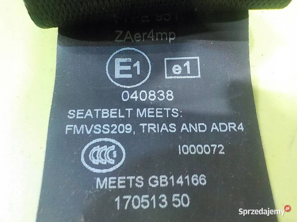 FREELANDER II LIFT 13r 5D pas bezpieczenstwa Pasy bezpieczeństwa mazowieckie Suków