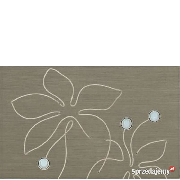 Dekor Sottile verde B 25 x 40 Paradyż płytki Białogard