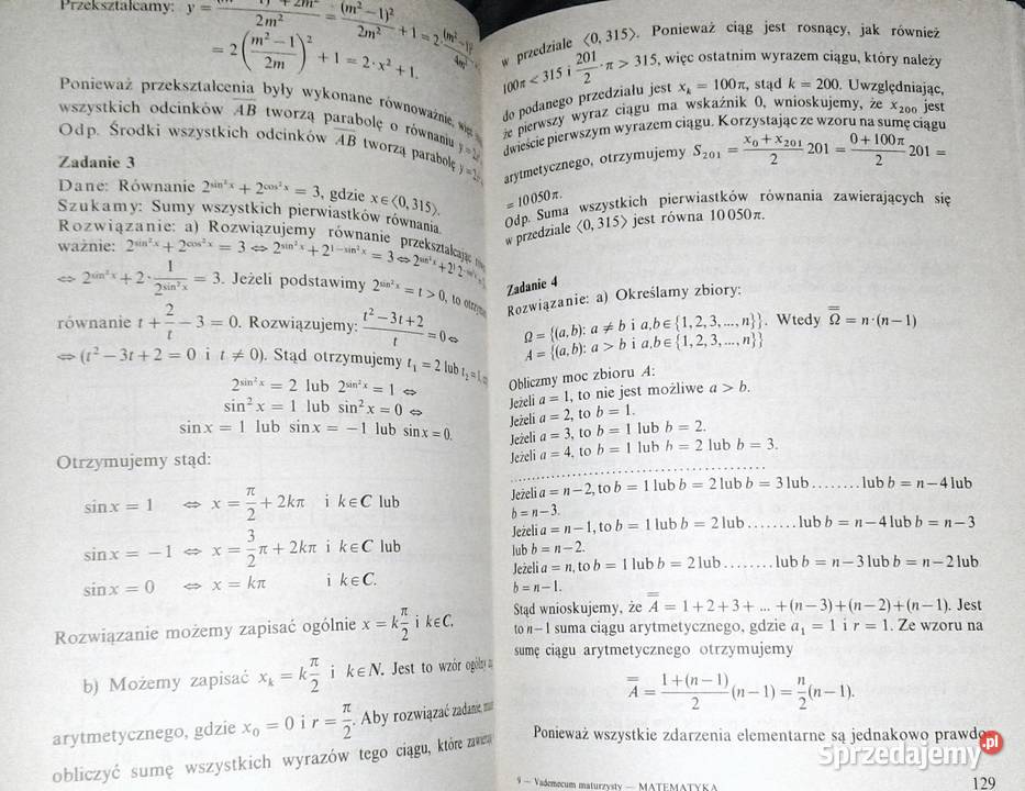 Vademecum maturzysty Matematyka Ewa Kaczmarska Chełm