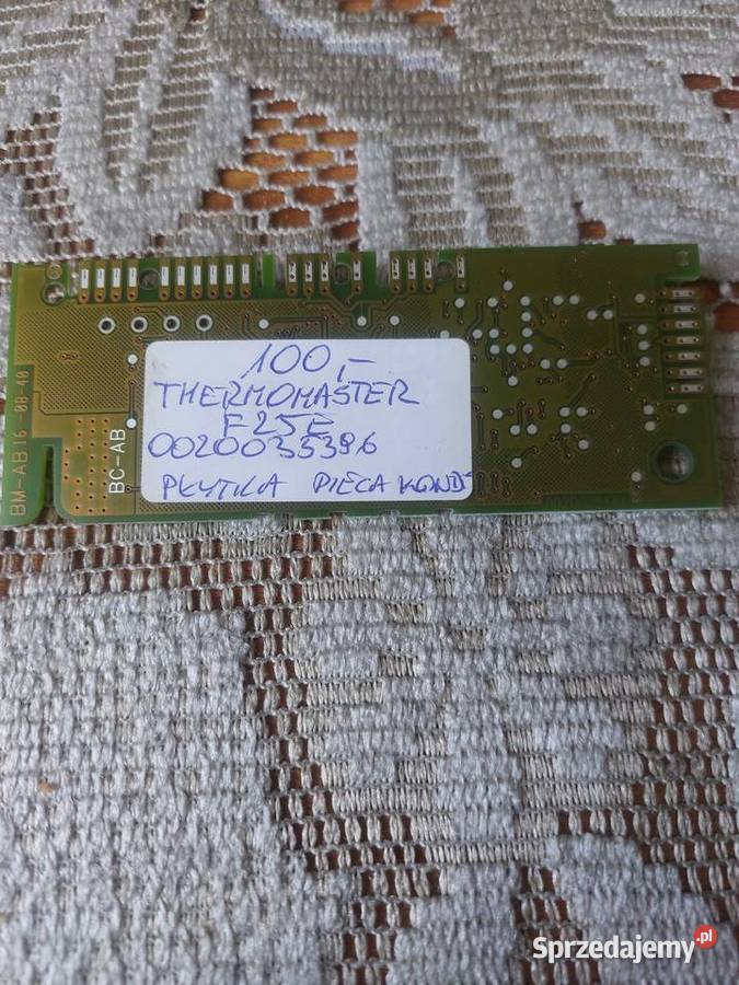 THERMOMASTER F25E 0020035396 PŁYTKA PIECA Nowy Sącz sprzedam