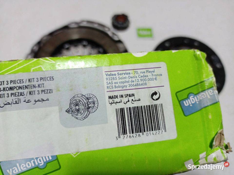 SPRZĘGŁO KPL VALEO FIAT CINQUECEMTO 11 54 94 osobowe Skarżysko-Kamienna