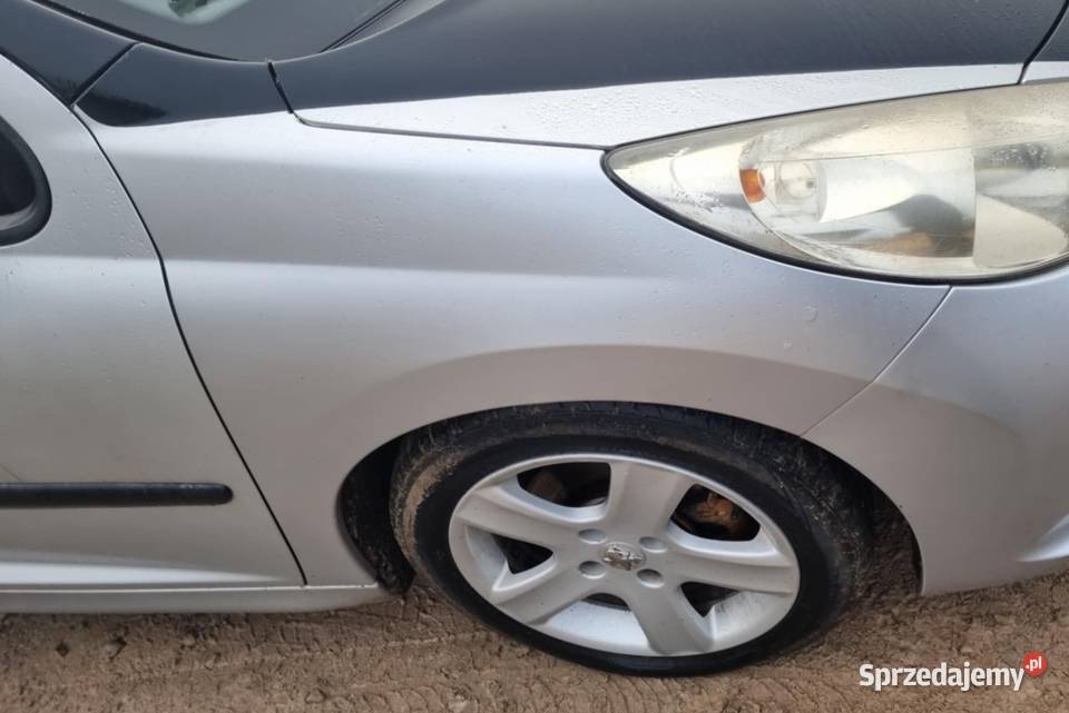 błotnik błotniki prawy lewy Peugeot 207 Bodzentyn sprzedam