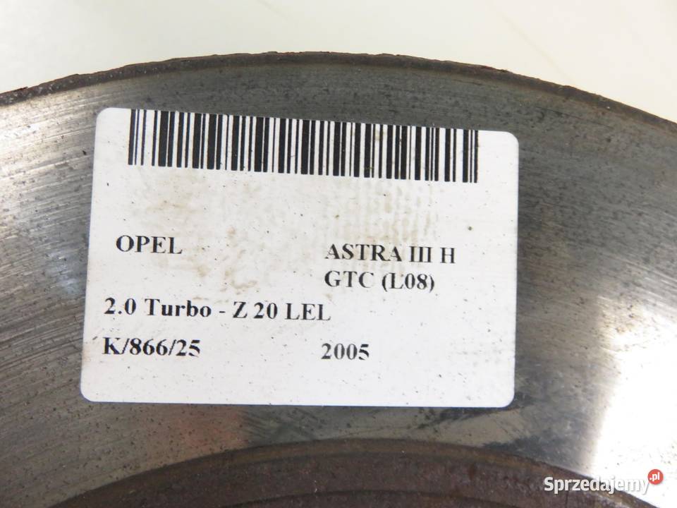 TARCZE HAMULCOWE PRZÓD OPEL ASTRA H 20 Turbo osobowe sprzedam