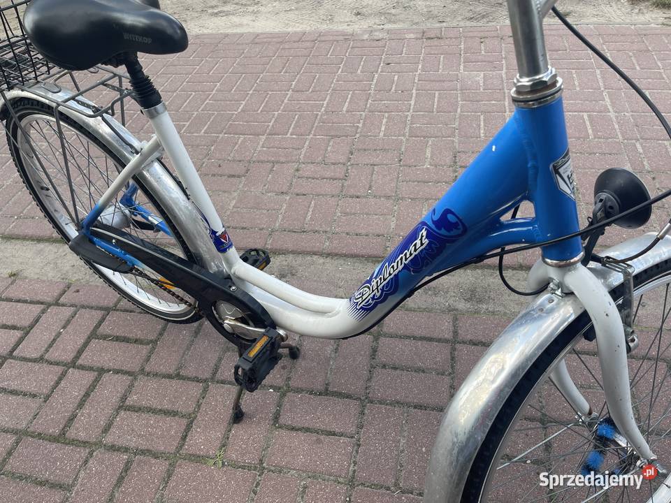 Rower damka Diplomat koło 26 Siedlce