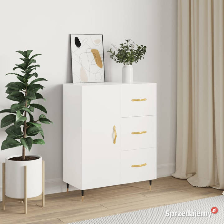 Szafka biała 695x34x90 materiał drewnopochodny Warszawa